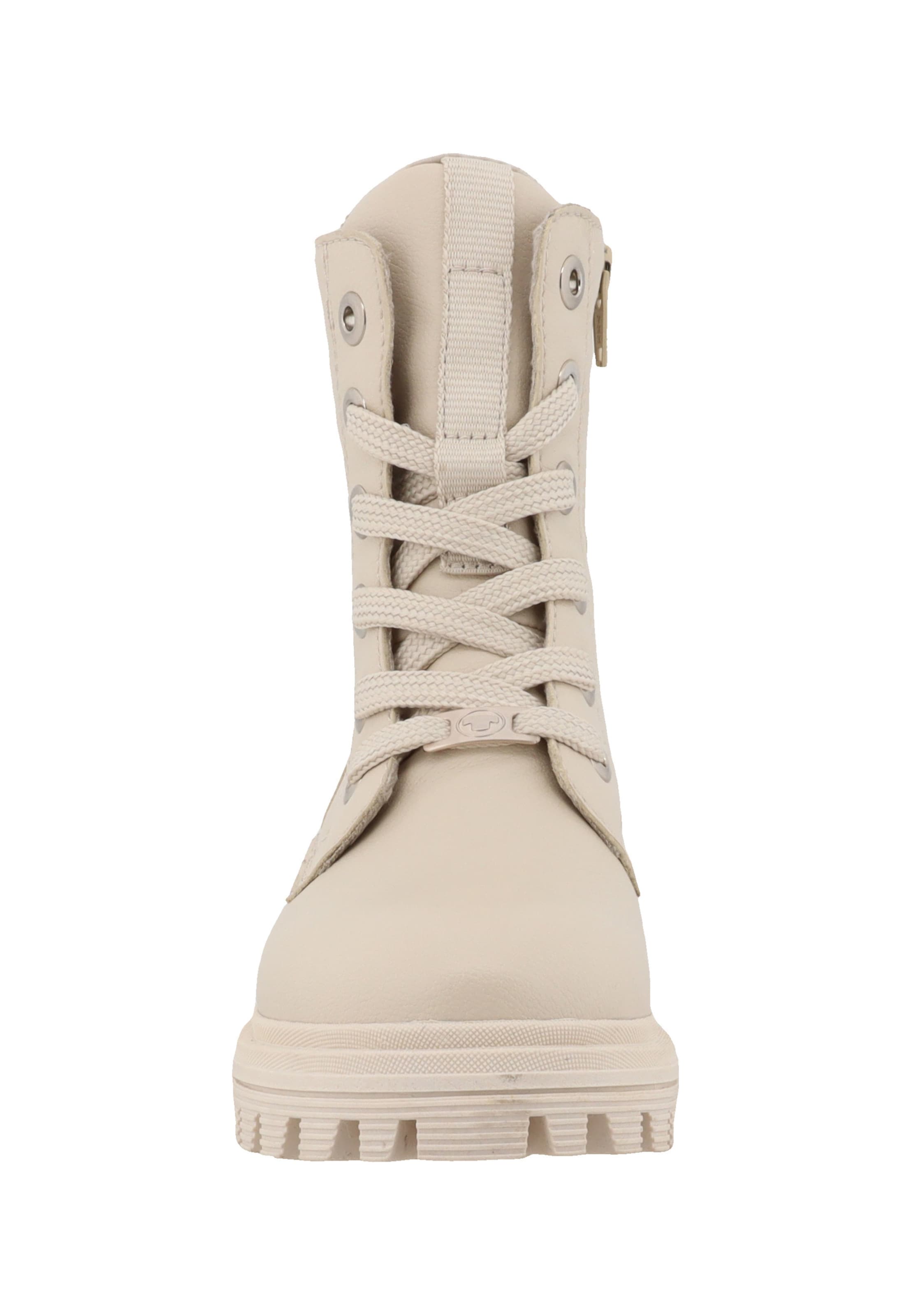 TOM TAILOR Boot in Beige