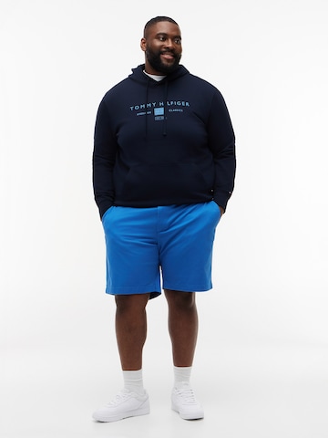 Tommy Hilfiger Big & Tall Normalny krój Chinosy 'DENTON ESS' w kolorze niebieski