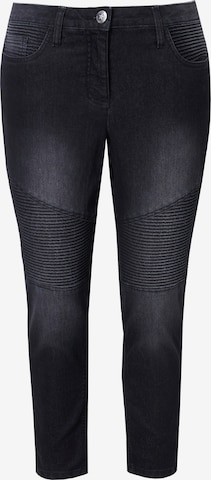 Coupe slim Jean Angel of Style en noir : devant