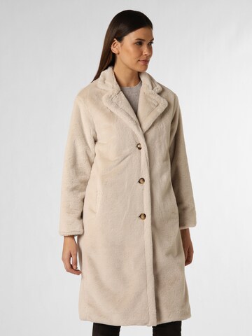 MORE & MORE Between-Seasons Coat in Beige: front