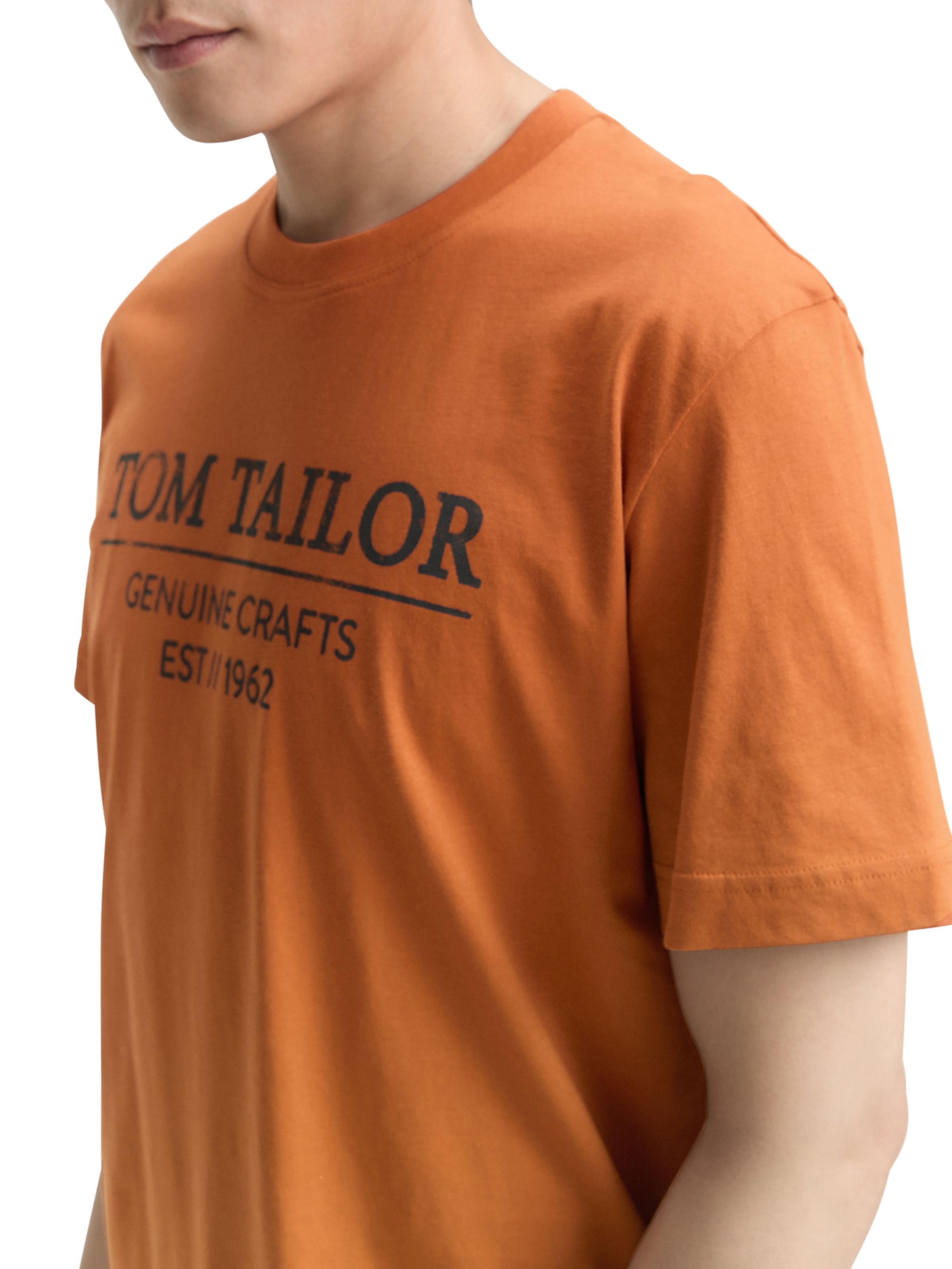 TOM TAILOR Tričko – hnědá