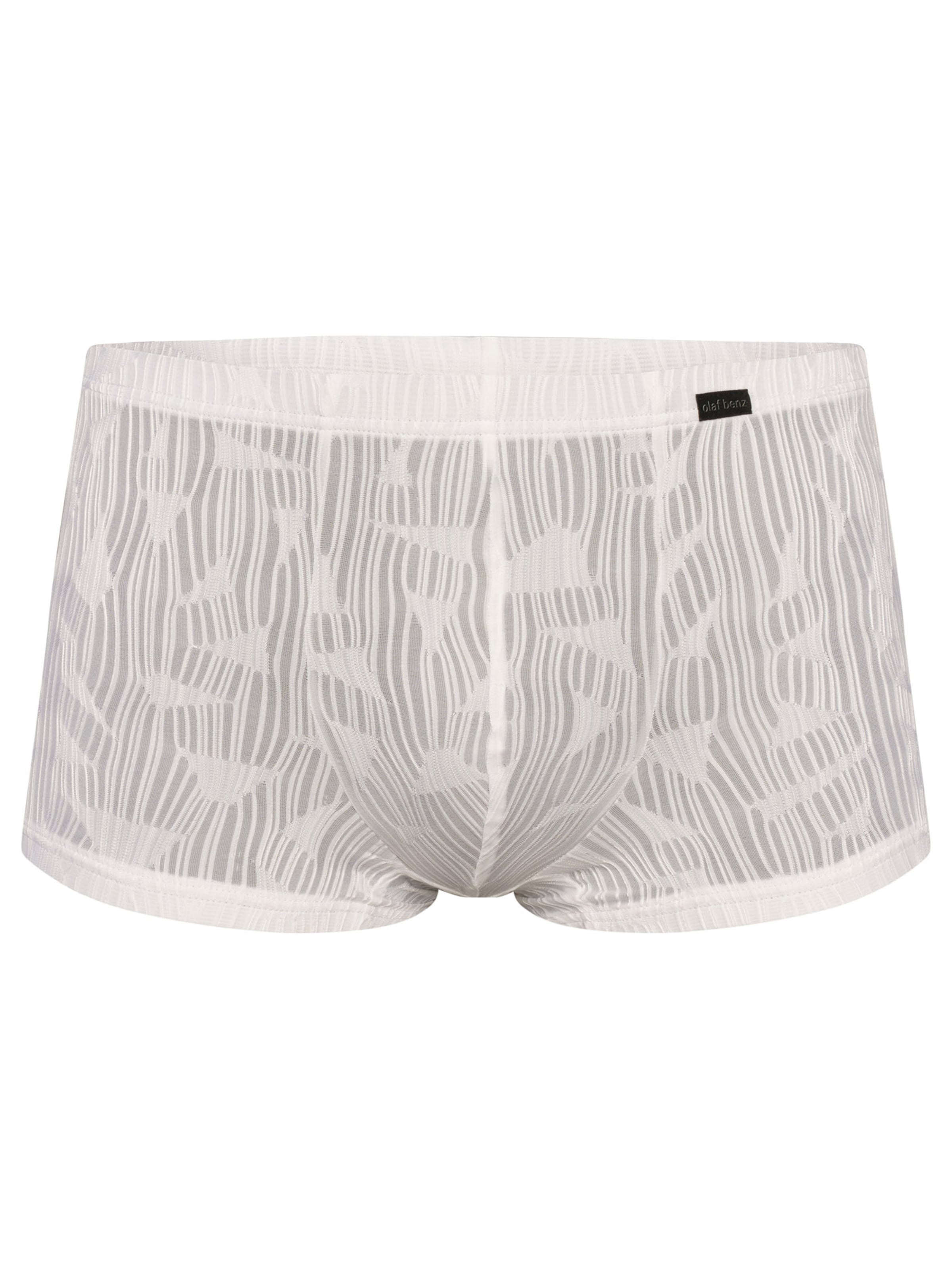 Olaf Benz Boxershorts ' RED2560 Minipants ' in Wit: voorkant