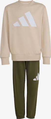 ADIDAS SPORTSWEAR - Fato de treino em verde: frente