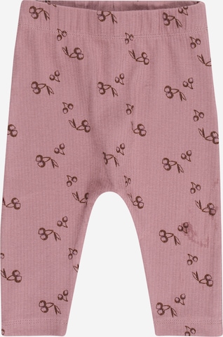 Fixoni Leggings (GOTS) in Lila: predná strana