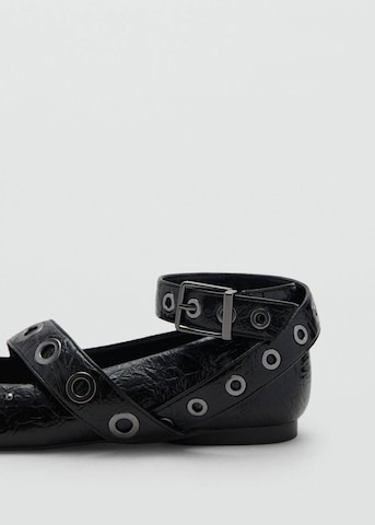 MANGO TEEN Ballerina 'Tacha' in Schwarz