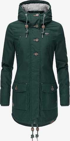 Manteau mi-saison 'Jane' Ragwear en vert