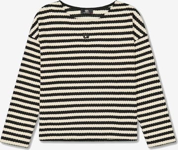Le Temps Des Cerises Shirt in Geel: voorkant