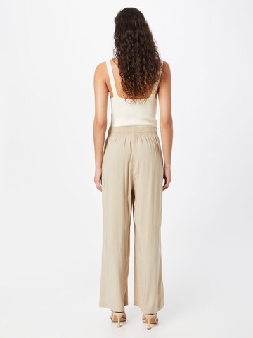 Gina Tricot Wide leg Pants 'Disa' in Grey