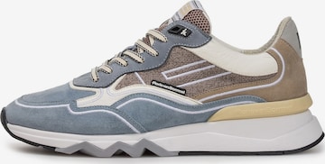 Floris van Bommel Sneakers laag 'Zager 03' in Blauw: voorkant