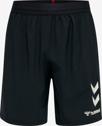 Regular Pantalon de sport Hummel en noir : devant