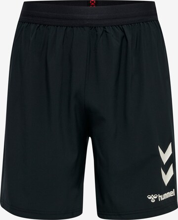 Hummel Sportshorts in Schwarz: predná strana