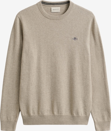 Pull-over 'CLASSIC' GANT en beige : devant