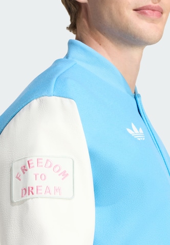 Veste mi-saison 'Inter Miami CF' ADIDAS ORIGINALS en bleu