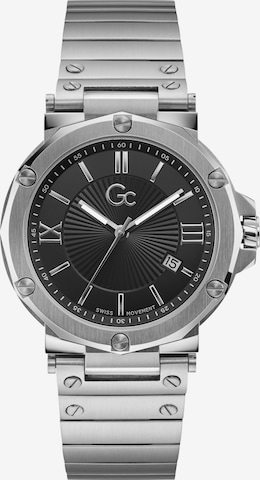 Gc Analog Watch 'Gc Spirit' in Silver: front