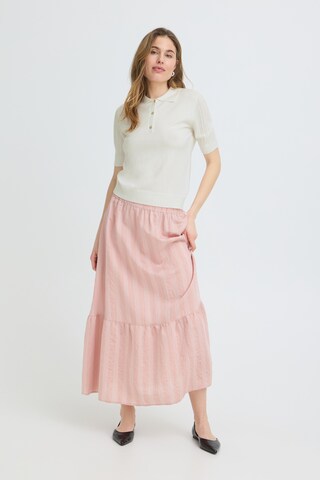 Pull-over 'SARA ' Pulz en blanc