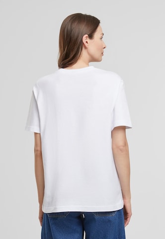 T-shirt 'Be Kind Heart' Mister Tee en blanc