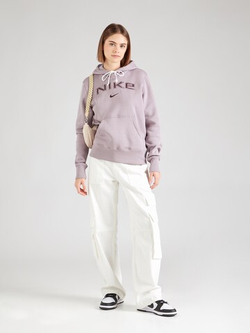 Nike Sportswear Μπλούζα φούτερ 'PHNX FLC' σε λιλά