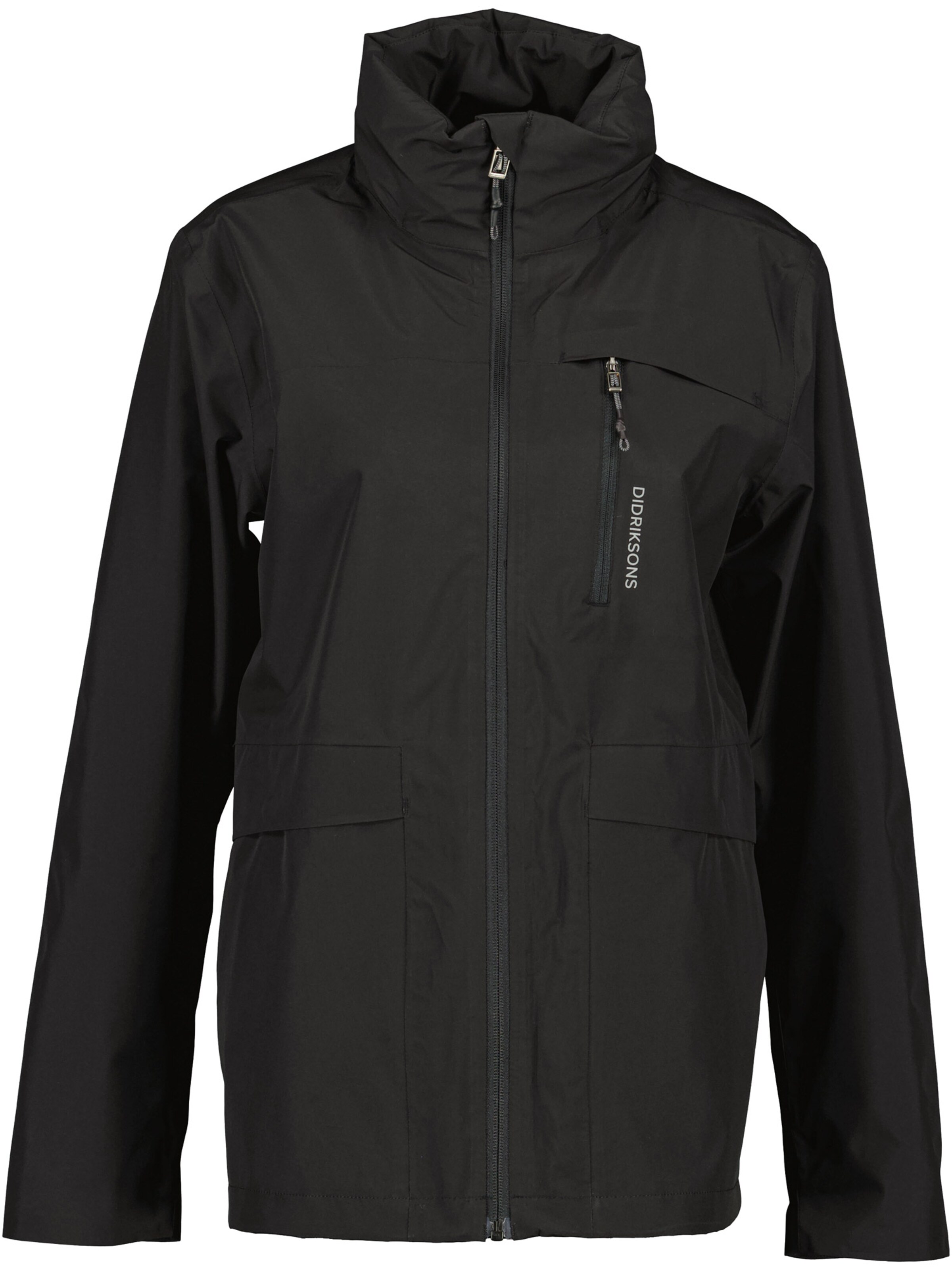 Veste fonctionnelle 'Wida' Didriksons en noir : devant