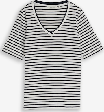 TOM TAILOR T-Shirt in Schwarz: Vorderseite