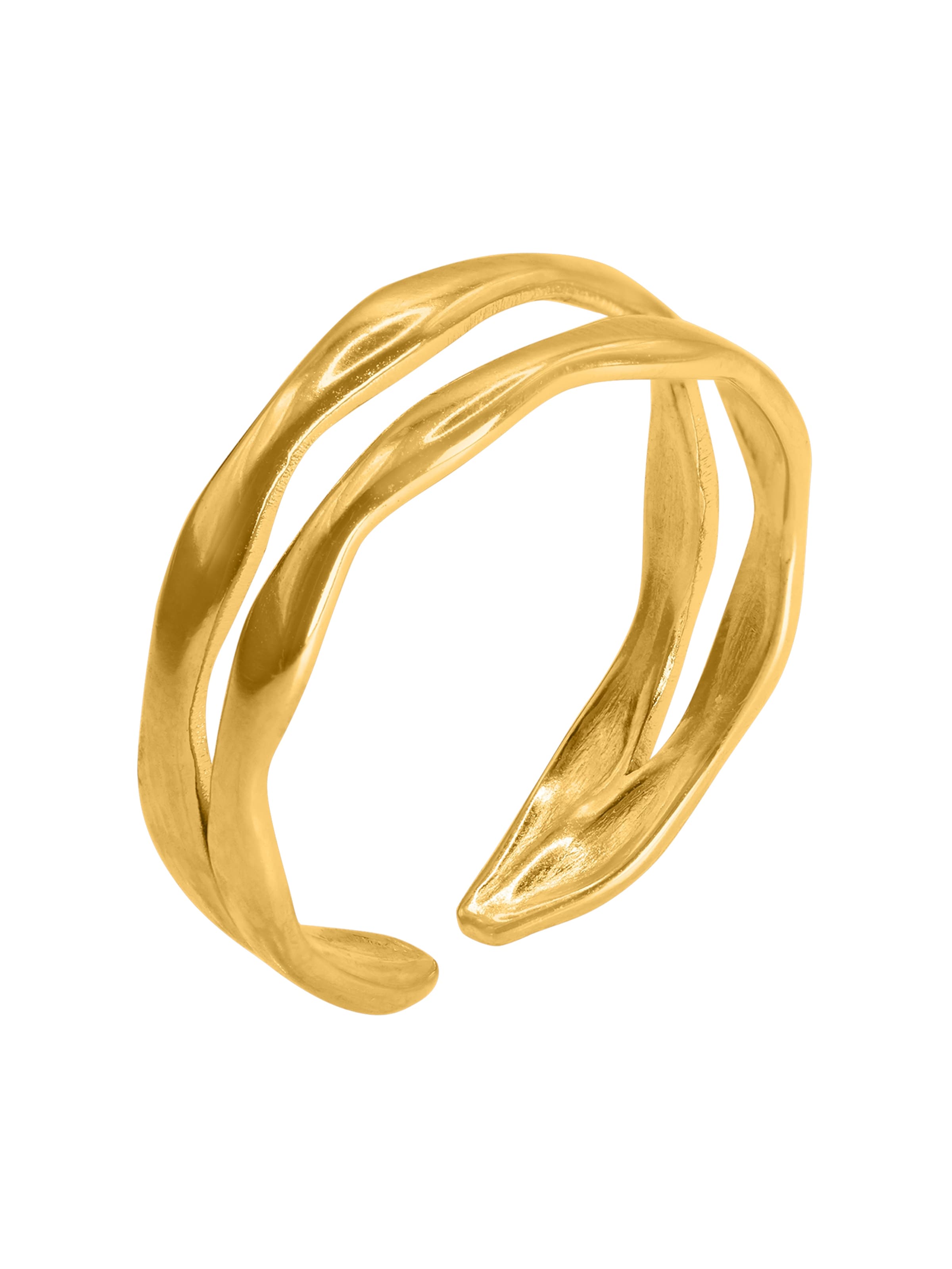 Heideman Bague 'Rus' en or, Vue avec produit