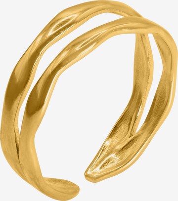 Heideman Ring 'Rus' in Goud: voorkant