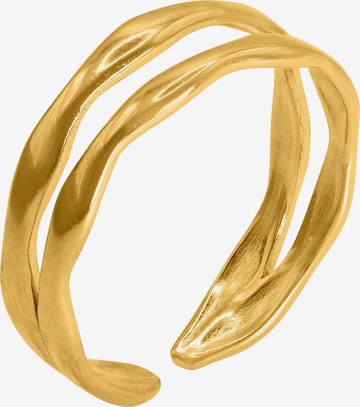Heideman Ring 'Rus' in Gold: Vorderseite
