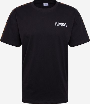 Mister Tee T-shirt 'Nasa' i svart: framsida