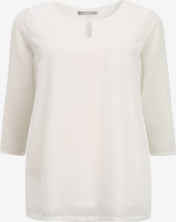 Fransa Blouse 'Zawov 1' in Wit: voorkant