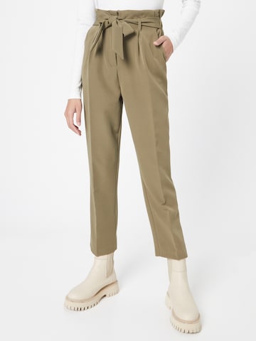 NEW LOOK Élére vasalt nadrágok 'MILLY' - zöld: elől