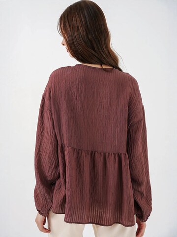 Bigdart Blouse in Brown