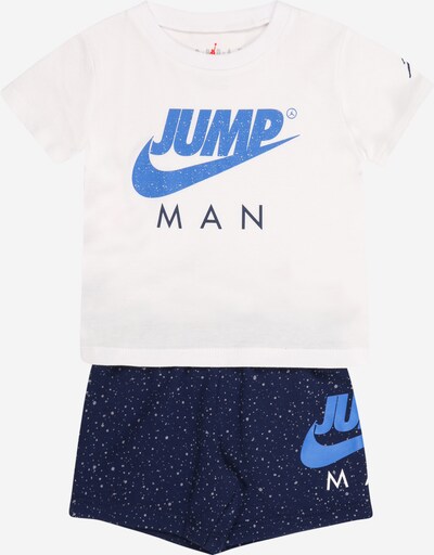 Jordan Облекло за бягане в синьо / опушено синьо / бяло, Преглед на продукта