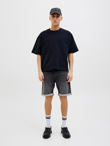 JACK & JONES Обычный Джинсы 'Rick' в Черный