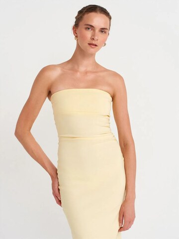 Dilvin - Vestido em amarelo