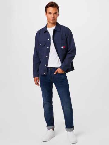 mėlyna Tommy Jeans Demisezoninė striukė