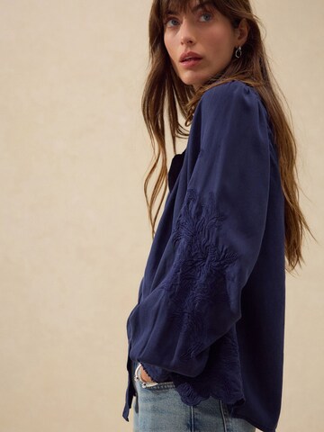 Chemisier Next en bleu