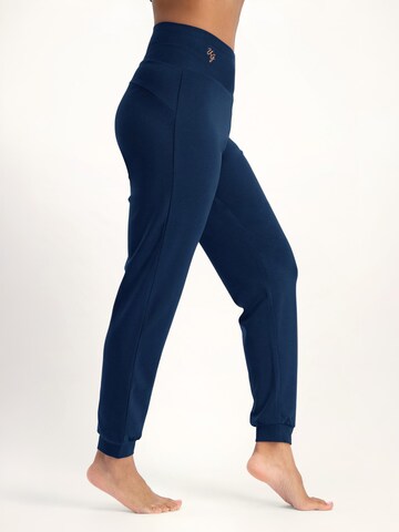Urban Goddess Yoga & Activewear Loose fit Workout Pants 'Ojas Yogabroek - Onyx Black' in Blue