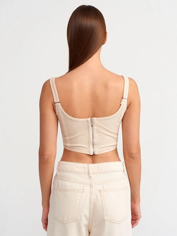 Dilvin Top in Beige