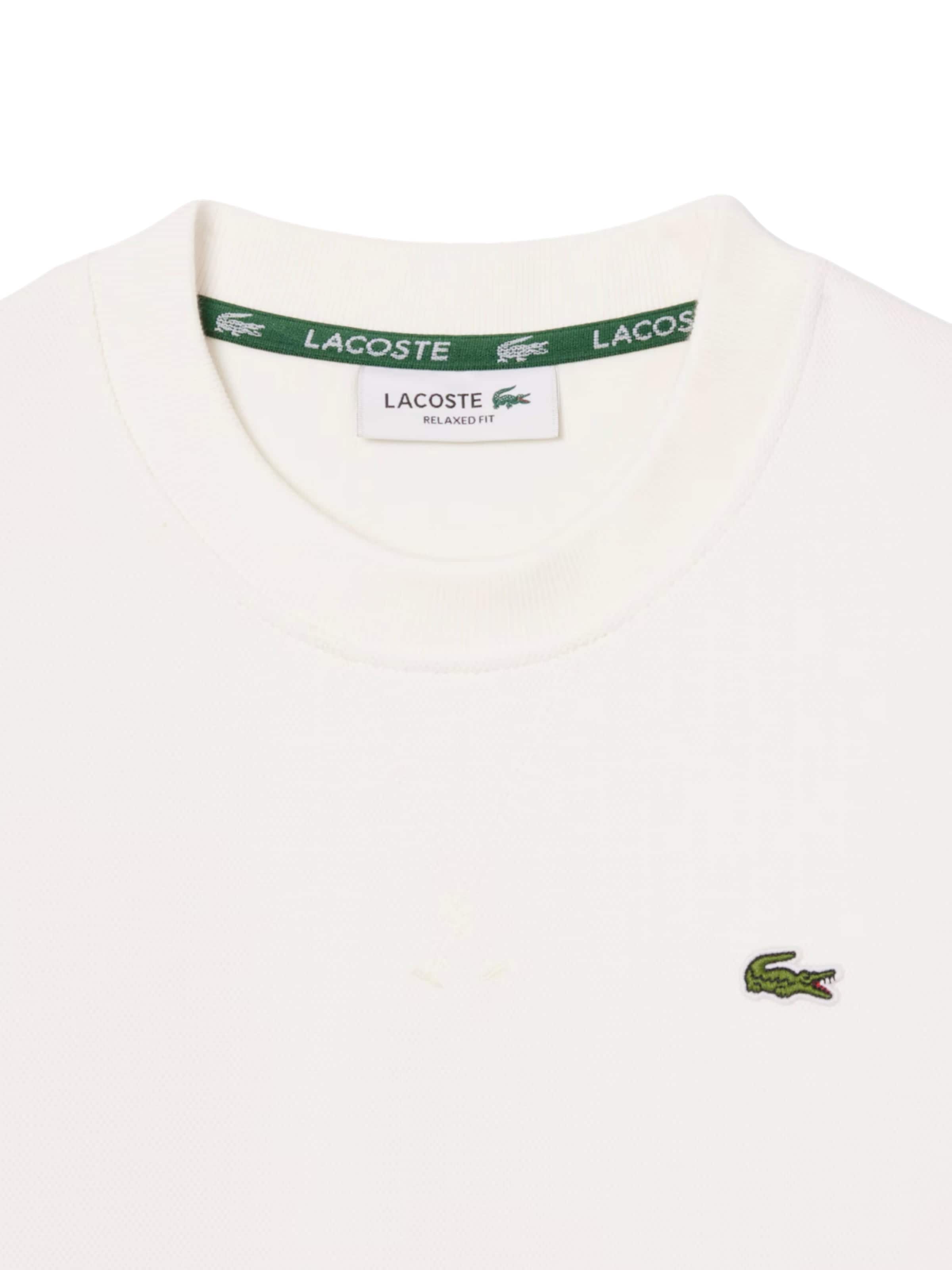 LACOSTE Sweatshirt in Wit