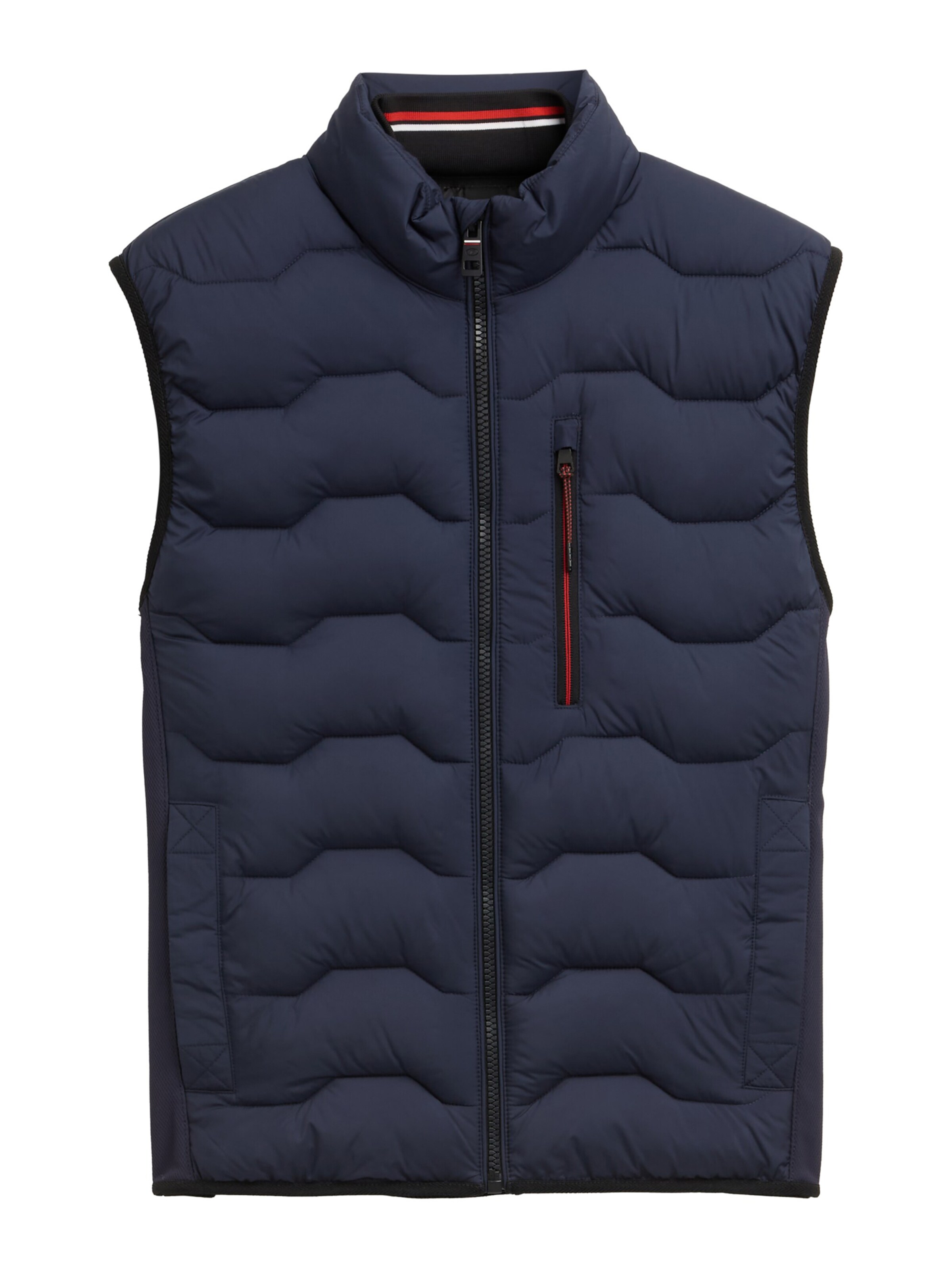 TOM TAILOR Vesta - Modrá: predná strana