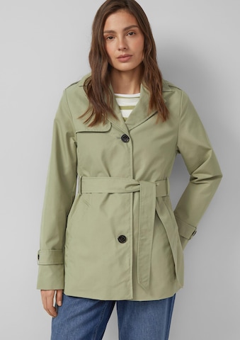 s.Oliver Tussenmantel in Groen: voorkant