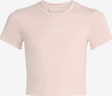 ADIDAS SPORTSWEAR Performance shirt in Pink: front