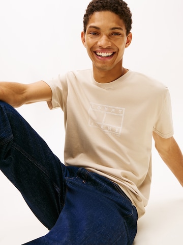 Tommy Jeans Μπλουζάκι σε μπεζ