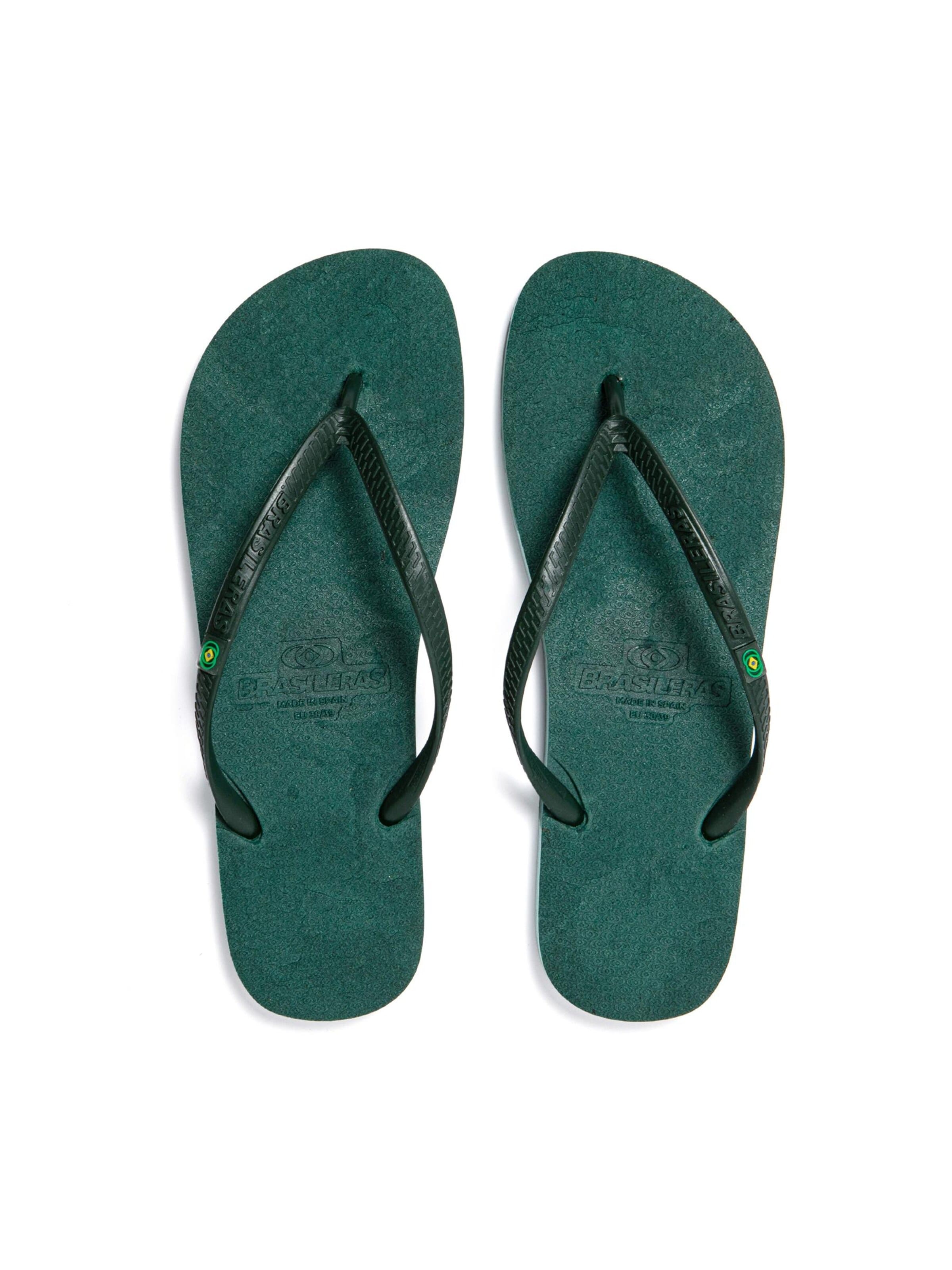 Brasileras - Chinelos de dedo 'Re Walk W' em verde