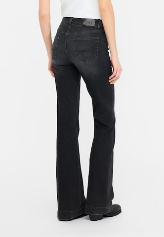 Liu Jo Flared Jeans in Schwarz