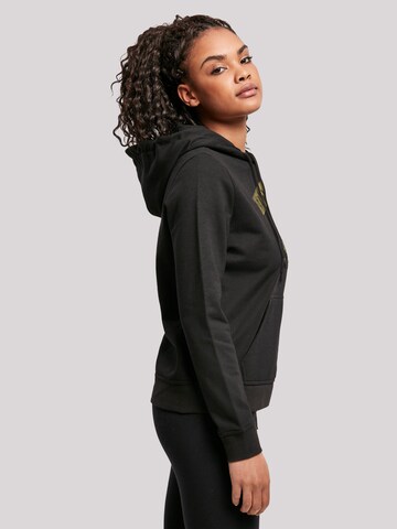 F4NT4STIC Sweatshirt 'Harry Potter- Hufflepuff Sport Emblem' in Schwarz