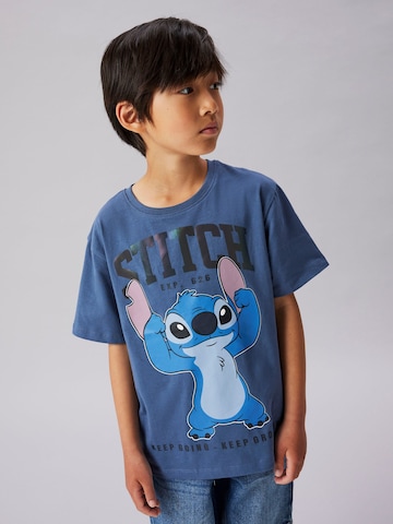 NAME IT Shirt 'Stitch' in Blue: front