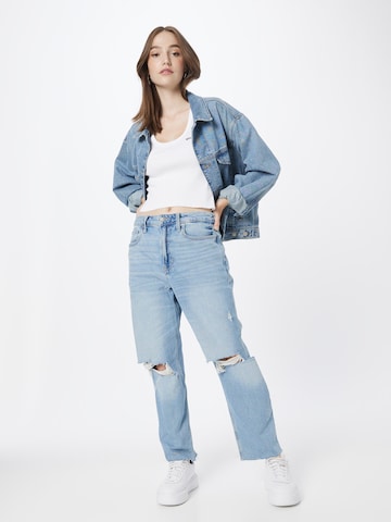 HOLLISTER Loosefit Jeans in Blauw