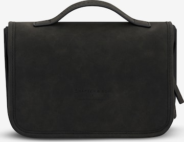 melns Kapten & Son Kosmētikas somiņa 'Bali': no priekšpuses