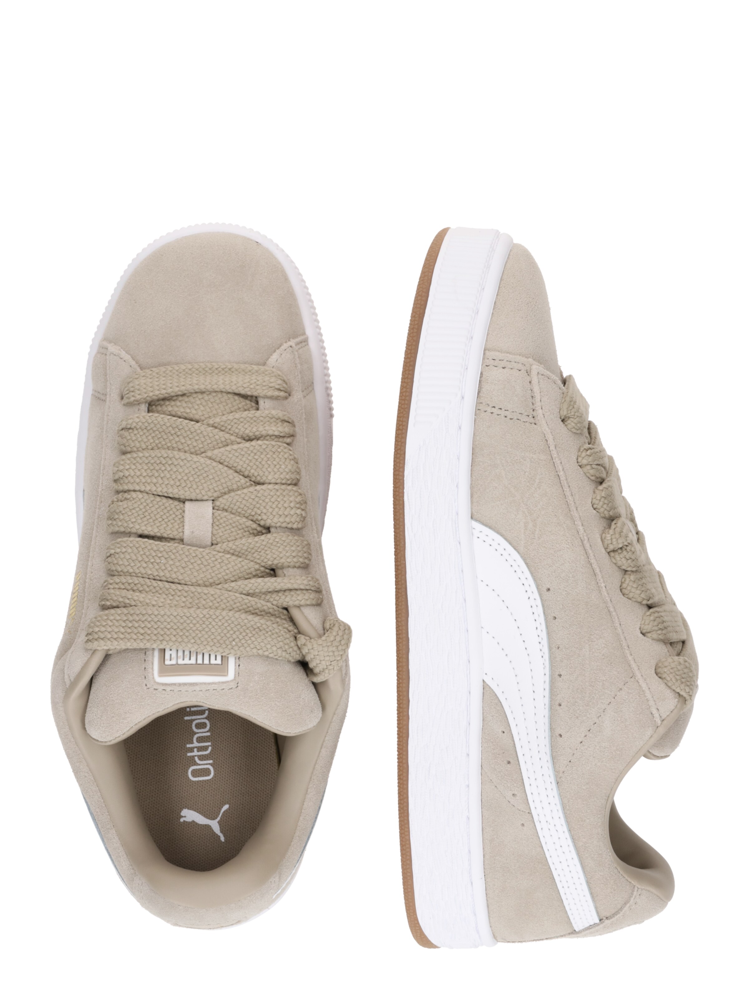 Baskets 'Suede XL' PUMA en marron