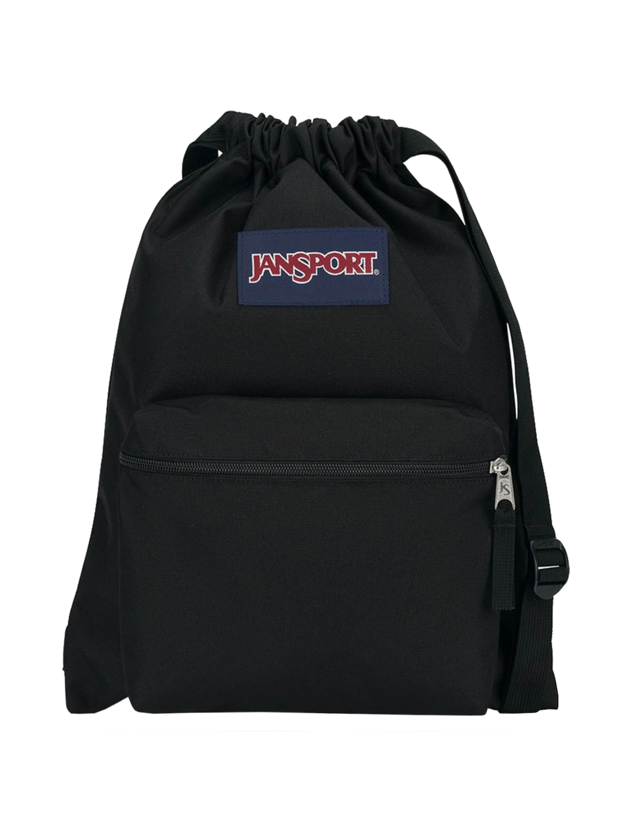 JANSPORT Gym Bag 'Jansport Drawsack' in Black: front